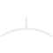 Ekena Millwork Archdale Architectural Grade PVC Gable Bracket, 108"W x 40 1/2"H x 4"D x 4"F, 9/12 Pitch GBP108X41X0404ARC00 - alternate 2